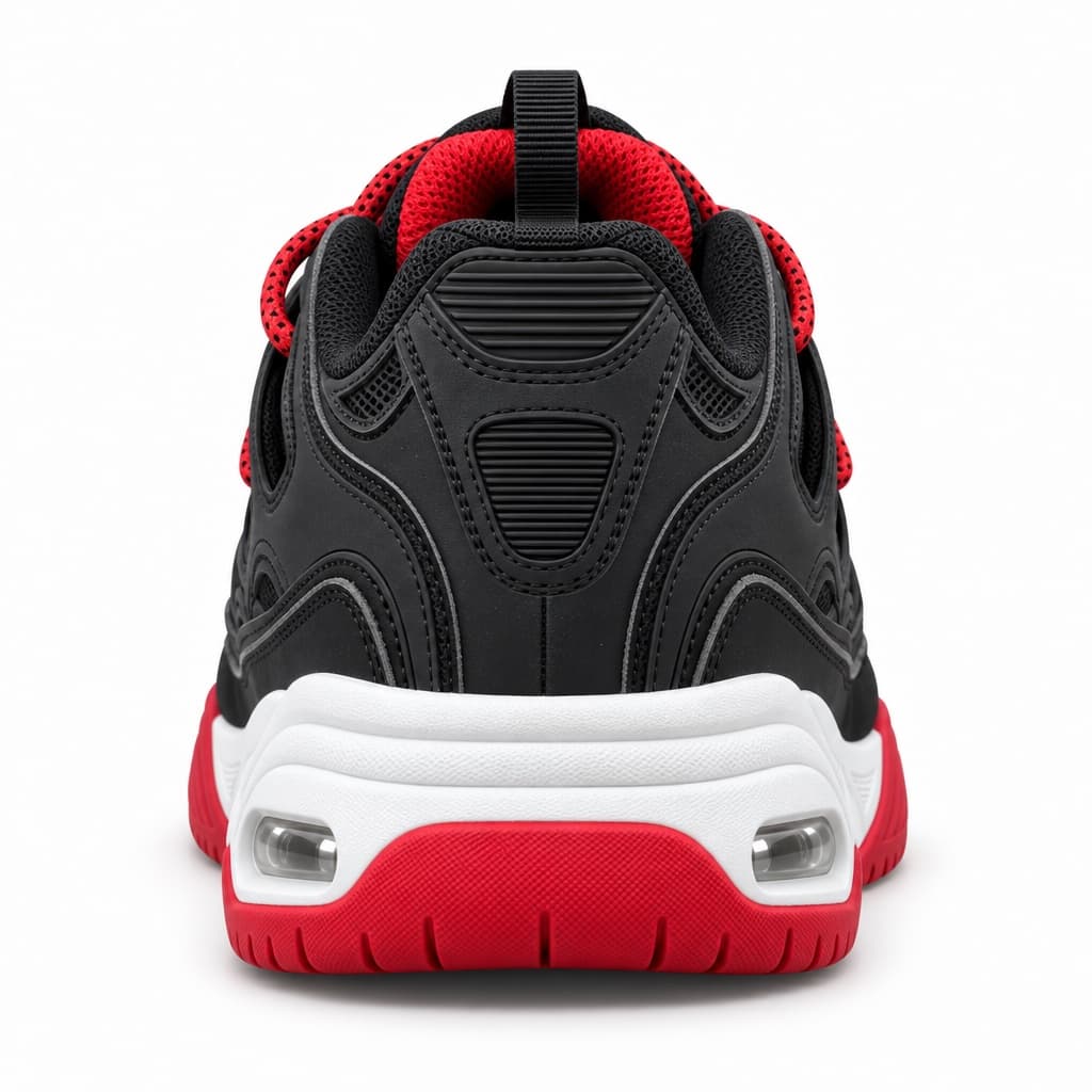 Osiris Noir / Rouge, vue arrière